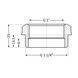 Футорка Thermo Alliance Standart 1&nbsp;1/4"х1" ЗВ SD4233225 SD00047894 фото 2