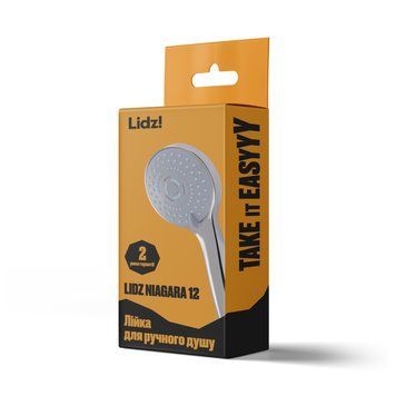 Лійка для ручного душу Лейки Lidz Niagara 12 98 мм округла LDNIA12CRM35443 Chrome SD00041547 фото