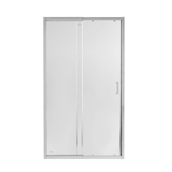 Душові двері в нішу Qtap Taurus CRM201-11.C6 110-120x200 см, скло Clear 6 мм, покриття CalcLess SD00045296 фото
