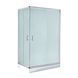 Душова кабіна Lidz Wawel SC100x80.SAT.LOW.FR, скло Frost 5 мм + Lidz Душовий піддон KAPIELKA ST100x80х14 SD00051439 фото 2