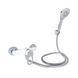 Смеситель для душа Lidz Latwa 010 (с душевым гарнитуром) (k40) LDLAT010WHI45426 White SD00051550 фото