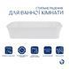 Комплект Qtap Virgo N: Раковина накладная 560x380x130&nbsp;мм, White, прямоугольная + Донный клапан Pop-up PU02 SD00054586 фото 4