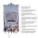 Колонка газовая дымоходная Thermo Alliance JSD20-10GC 10 л панель из стекла с рисунком горы SD00031247 фото 8