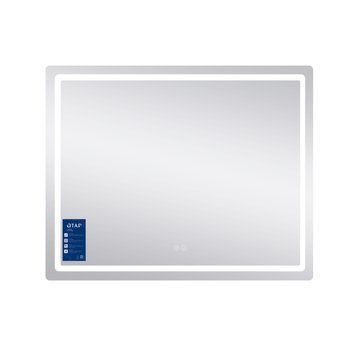 Дзеркало Qtap Mideya (DC-F910) 1000х800 з LED-підсвічуванням Touch, з антизапотіванням, димером QT2078F910W SD00036736 фото