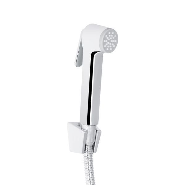 Змішувач для раковини Qtap Grand (з гігієнічним душем) QTGRA272CRW45671 Chrome/White SD00051795 фото