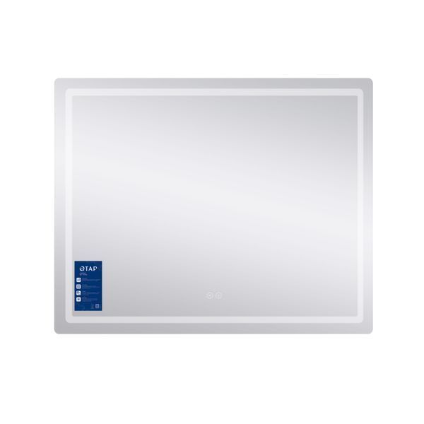 Зеркало Qtap Mideya (DC-F910) 1000х800 с LED-подсветкой Touch, с антизапотеванием, диммером QT2078F910W SD00036736 фото