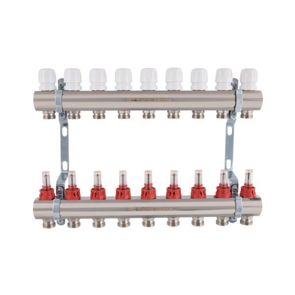 Колектор з витратомірами Thermo Alliance Standart 1" 9 виходів SD235W9 SD00021387 фото