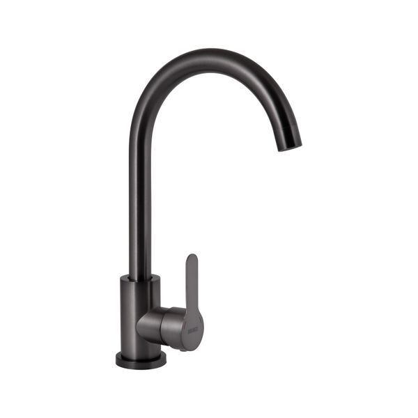 Змішувач для кухні U-образний Brinex Pure 015F U-образний Graphite BRIPUR015FGRP SD00053178 фото