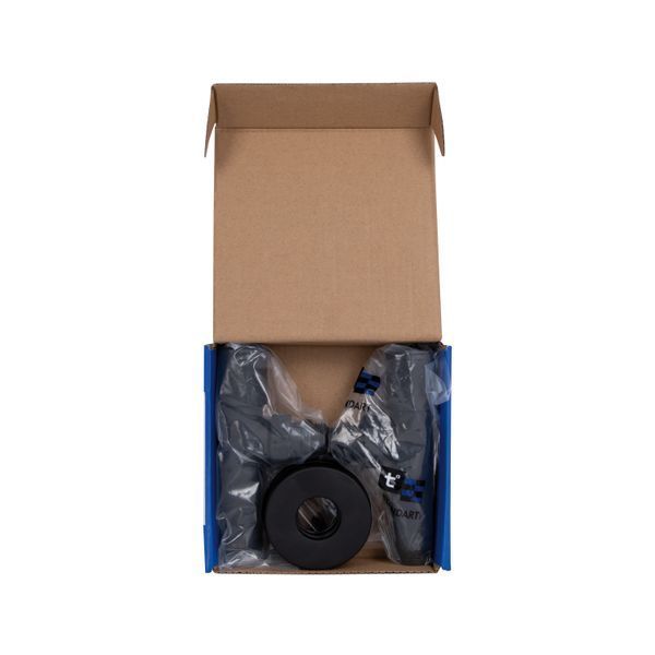Комплект кранів Thermo Alliance Standart 1/2" З для рушникосушарки кутовий чорний SF395W15B SD00053596 фото