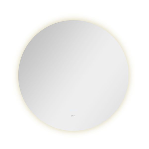 Зеркало Qtap Taurus R600 с LED-подсветкой Touch, с антизапотеванием, с диммером, рег. темп. цвета (3000-6500K) QT2478R607 SD00052314 фото