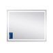 Зеркало Qtap Mideya (DC-F910) 1000х800 с LED-подсветкой Touch, с антизапотеванием, диммером QT2078F910W SD00036736 фото 1