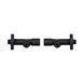 Комплект кранів Thermo Alliance Standart 1/2" З для рушникосушарки кутовий чорний SF395W15B SD00053596 фото 3