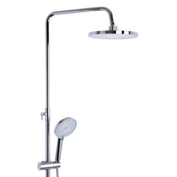 Душова система для душу Qtap Jay на два споживача QTJAY110CRM45544 Chrome SD00051668 фото