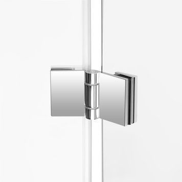 Душова кабіна Qtap Capricorn CRM10128RC6 120x80 см, скло Clear 6 мм, покриття CalcLess без піддона SD00045263 фото