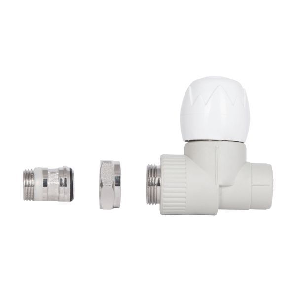 Кран радиаторный PPR Blue Ocean 20х1/2" прямой SD00005670 фото