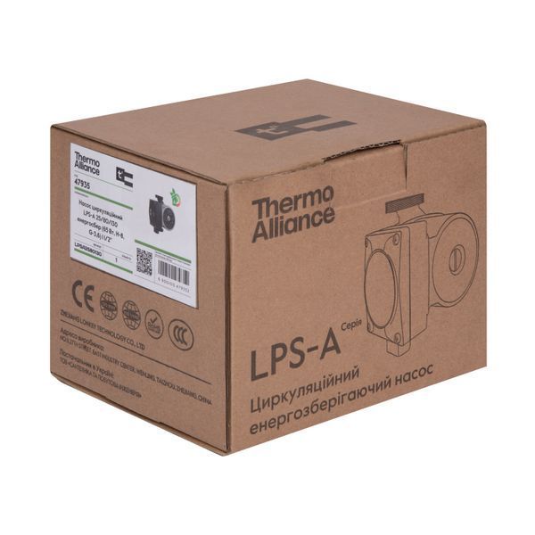 Насос циркуляционный Thermo Alliance LPSA 25/80/130 энергосберегающий SD00054059 фото