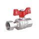 Кран кульовий з накидною гайкою Thermo Alliance Forte 1/2"х ВР для води прямий SF260W15 SD00021092 фото 6