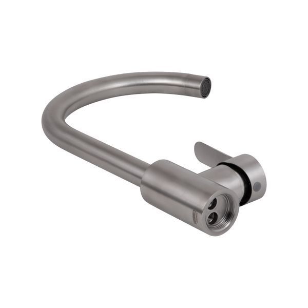 Змішувач для кухні U-образний Brinex Pure 015F U-образний Nickel BRIPUR015FNKL SD00053179 фото