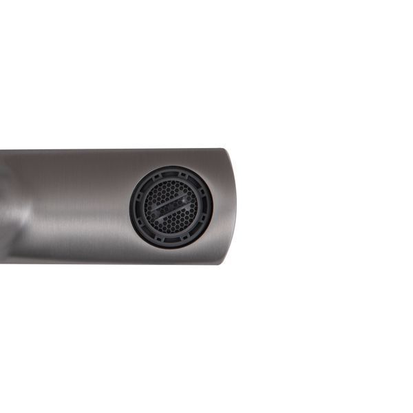Смеситель для ванны Qtap Slavonice (c душевым гарнитуром) QTSLV259GMB48035 Gunmetal Black PVD SD00054159 фото