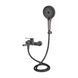 Смеситель для ванны Qtap Slavonice (c душевым гарнитуром) QTSLV259GMB48035 Gunmetal Black PVD SD00054159 фото 3