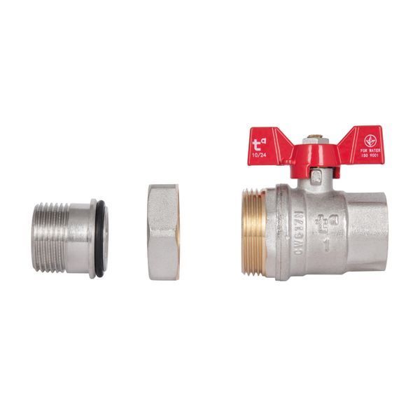 Кран кульовий "Американка" Thermo Alliance Standart 1" ВЗ прямий SD220W25 SD00021314 фото