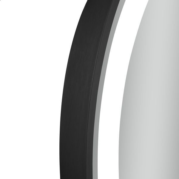 Зеркало Qtap Gemini 800х700 с LED-подсветкой Touch, с антизапотеванием, с диммером, рег. темп. цвета (3000-6500K) Reverse QT2578R8072B SD00052319 фото