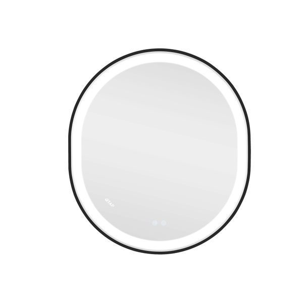 Зеркало Qtap Gemini 800х700 с LED-подсветкой Touch, с антизапотеванием, с диммером, рег. темп. цвета (3000-6500K) Reverse QT2578R8072B SD00052319 фото