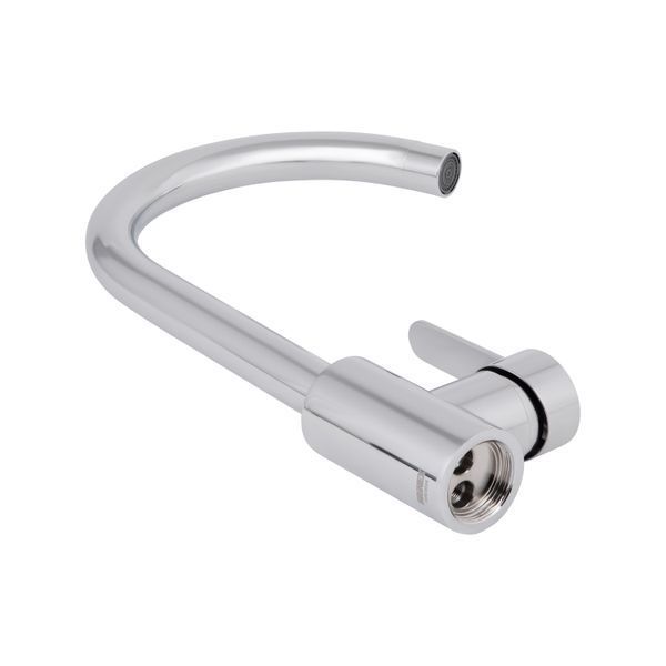 Смеситель для кухни U-образный Brinex Pure 015F U-образный Chrome BRIPUR015FCRM SD00053180 фото