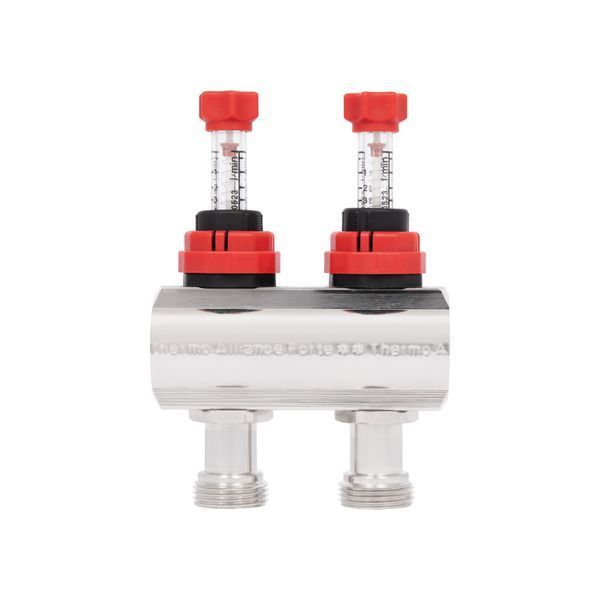 Колектор з витратомірами Thermo Alliance Forte 1" 2 виходи SF001W2 SD00039941 фото