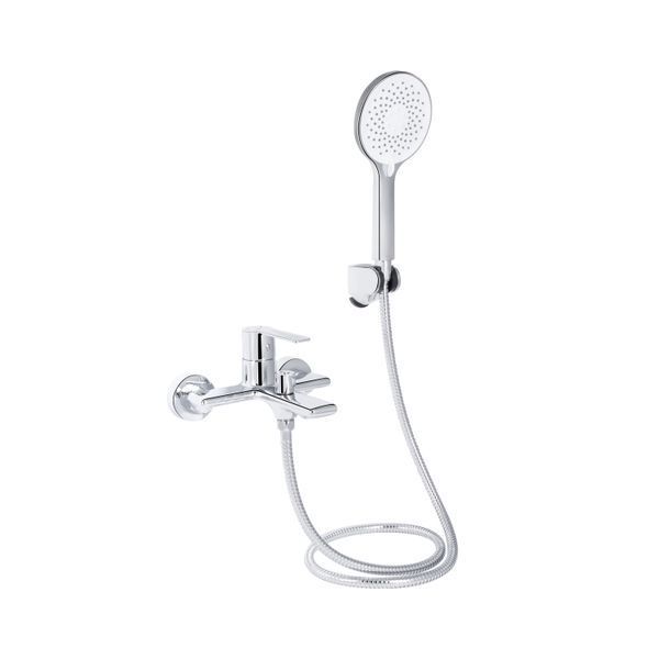 Смеситель для ванны Qtap Taurus (c душевым гарнитуром) QTTAU259CRM45661 Chrome SD00051785 фото