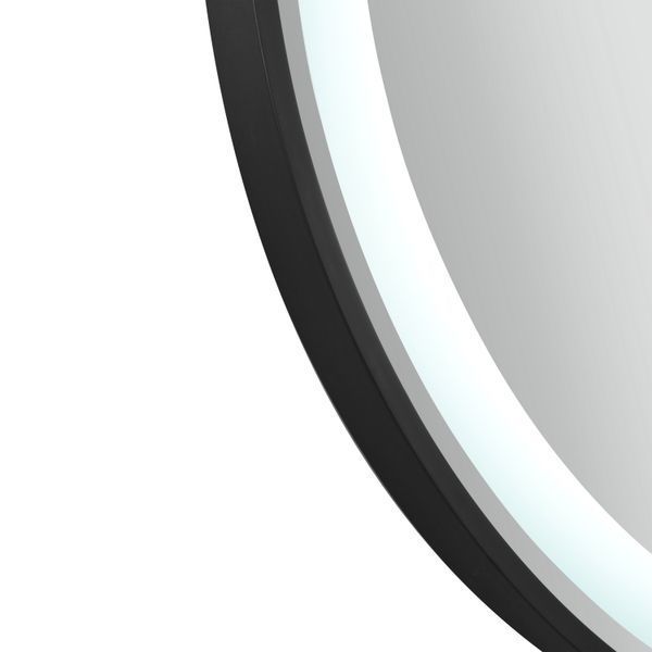 Зеркало Qtap Gemini 800х700 с LED-подсветкой Touch, с антизапотеванием, с диммером, рег. темп. цвета (3000-6500K) Reverse QT2578R8072B SD00052319 фото