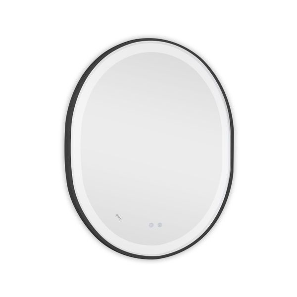Зеркало Qtap Gemini 800х700 с LED-подсветкой Touch, с антизапотеванием, с диммером, рег. темп. цвета (3000-6500K) Reverse QT2578R8072B SD00052319 фото