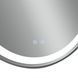 Зеркало Qtap Gemini 800х700 с LED-подсветкой Touch, с антизапотеванием, с диммером, рег. темп. цвета (3000-6500K) Reverse QT2578R8072B SD00052319 фото 11