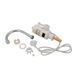Проточный кран-водонагреватель кухонный для кухни Lidz Warm 056 LDWAR056WCR24984 White / Chrome SD00031081 фото 1