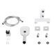 Смеситель для ванны Qtap Gemini (c душевым гарнитуром) QTGEM259CRW45683 Chrome/White SD00051807 фото 6