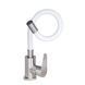 Смеситель для кухни Lidz Vida 015F3 с гибким изливом (k35) LDVID015F3WHI43357 White / Nickel SD00049480 фото 3