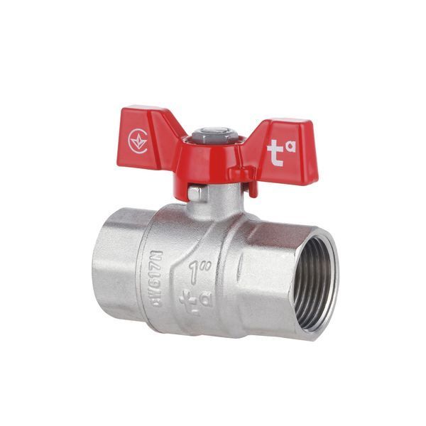 Кран кульовий Thermo Alliance Forte 1" ВР для води (метелик) SF602W25 SD00010559 фото
