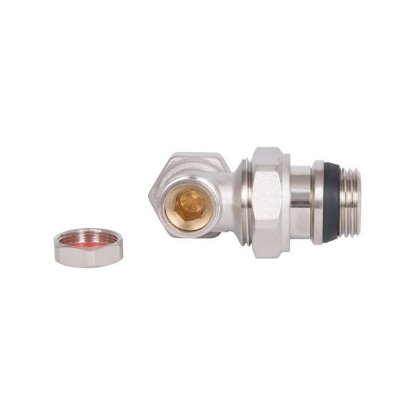 Кран радиаторный Thermo Alliance Base 1/2" ВН с антипротечкой угловой SD229W15 SD00035551 фото
