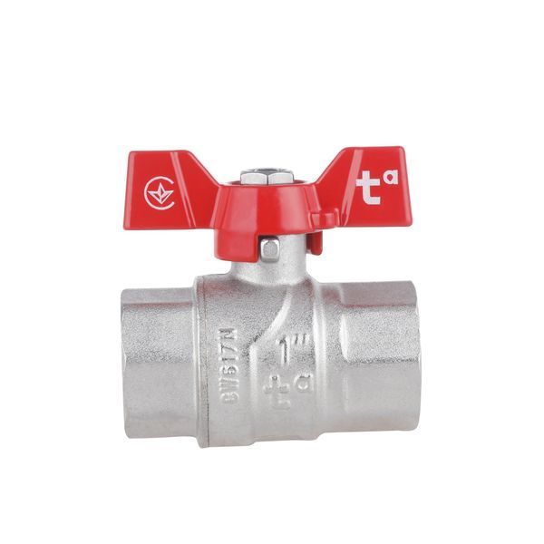 Кран кульовий Thermo Alliance Forte 1" ВР для води (метелик) SF602W25 SD00010559 фото