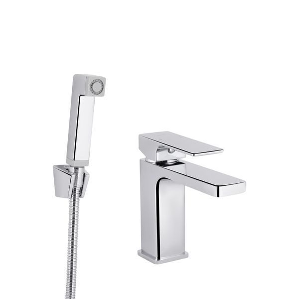 Смеситель для раковины Qtap Gemini (с гигиеническим душем) QTGEM272CRM45689 Chrome SD00051813 фото