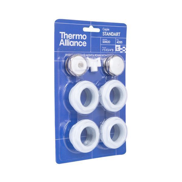 Комплект на радіатор Thermo Alliance Standart 3/4"х1" SD11120 SD00004877 фото