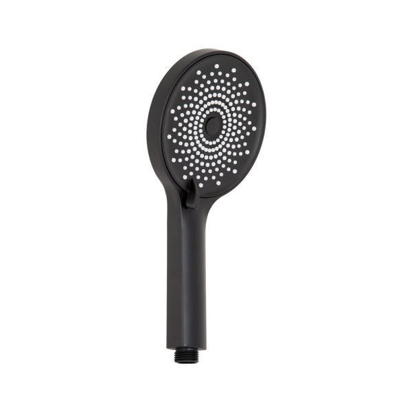 Лейка для ручного душа Lidz Niagara 32 120 мм округлая LDNIA32BLM47555 Matt Black SD00053679 фото