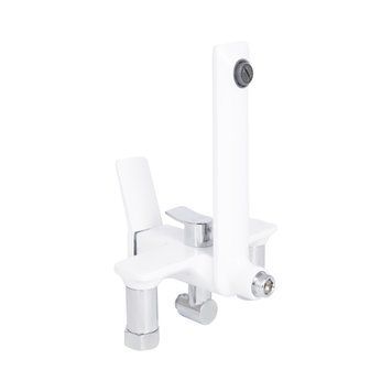 Душова система універсальна Qtap Presto на три споживача (з виливом) QTPRE111CRW45580 Chrome/White SD00051704 фото