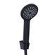 Змішувач для ванни Lidz Latwa 006 (з душовим гарнітуром) (k35) LDLAT006BLA45419 Black SD00051543 фото 5