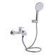 Смеситель для ванны Qtap Jay (c душевым гарнитуром) QTJAY259CRW45553 Chrome/White SD00051677 фото