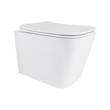 Унітаз підвісний Qtap Tern із сидінням Soft-close QT17332303ASW SD00050772 фото