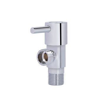 Кран кутовий Thermo Alliance Standart (ручка паличка) з керам.буксою 1/2"З х 1/2"З SF343W1515 SD00053527 фото