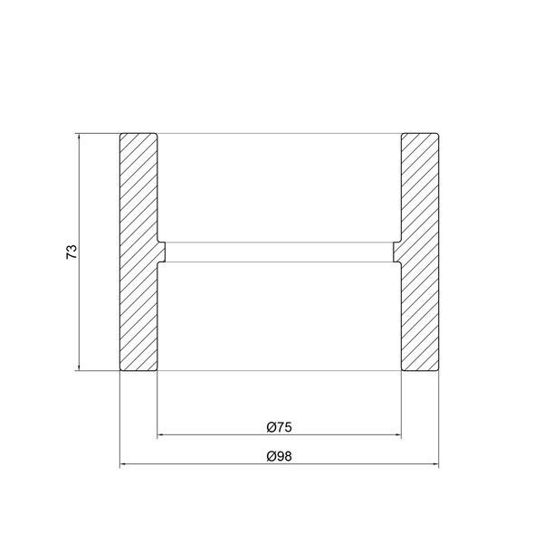 Муфта PPR Thermo Alliance 75 SD00029299 фото