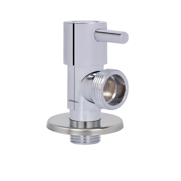Кран кутовий Thermo Alliance Standart (ручка паличка) з керам.буксою 1/2"З х 1/2"З SF343W1515 SD00053527 фото
