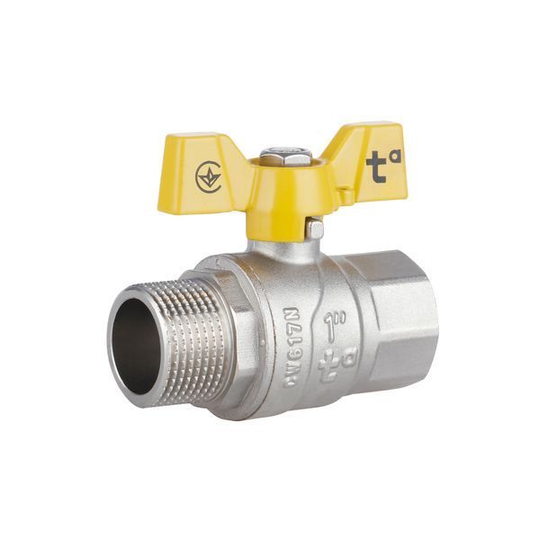 Кран кульовий Thermo Alliance Forte 1" ВЗ для газа (метелик) SF607G25 SD00010562 фото